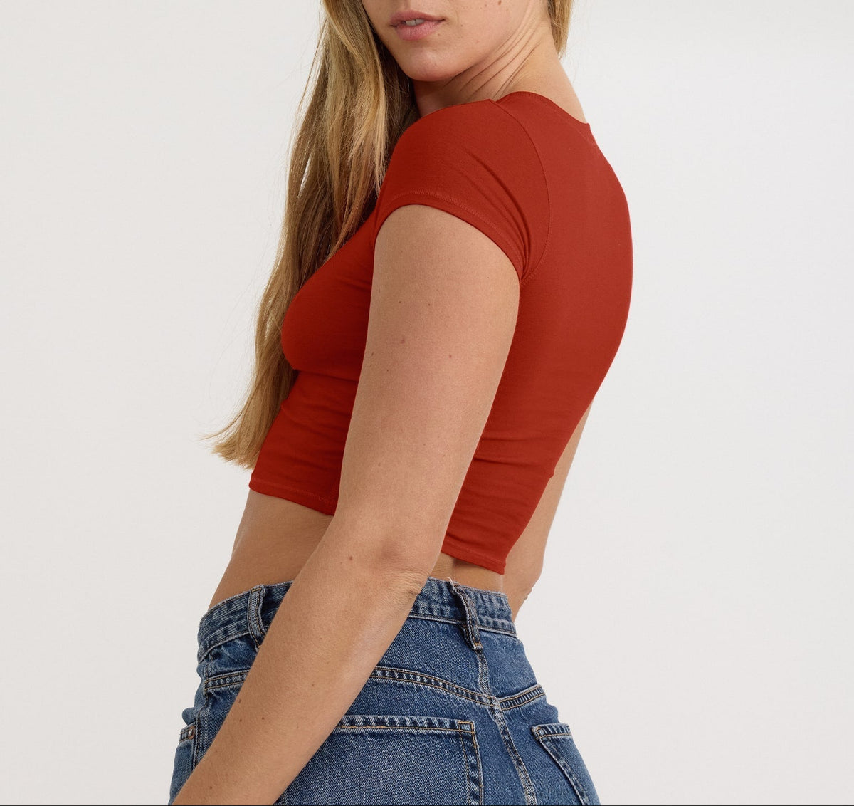 Organic Basics - Core Baby Tee - Rust -