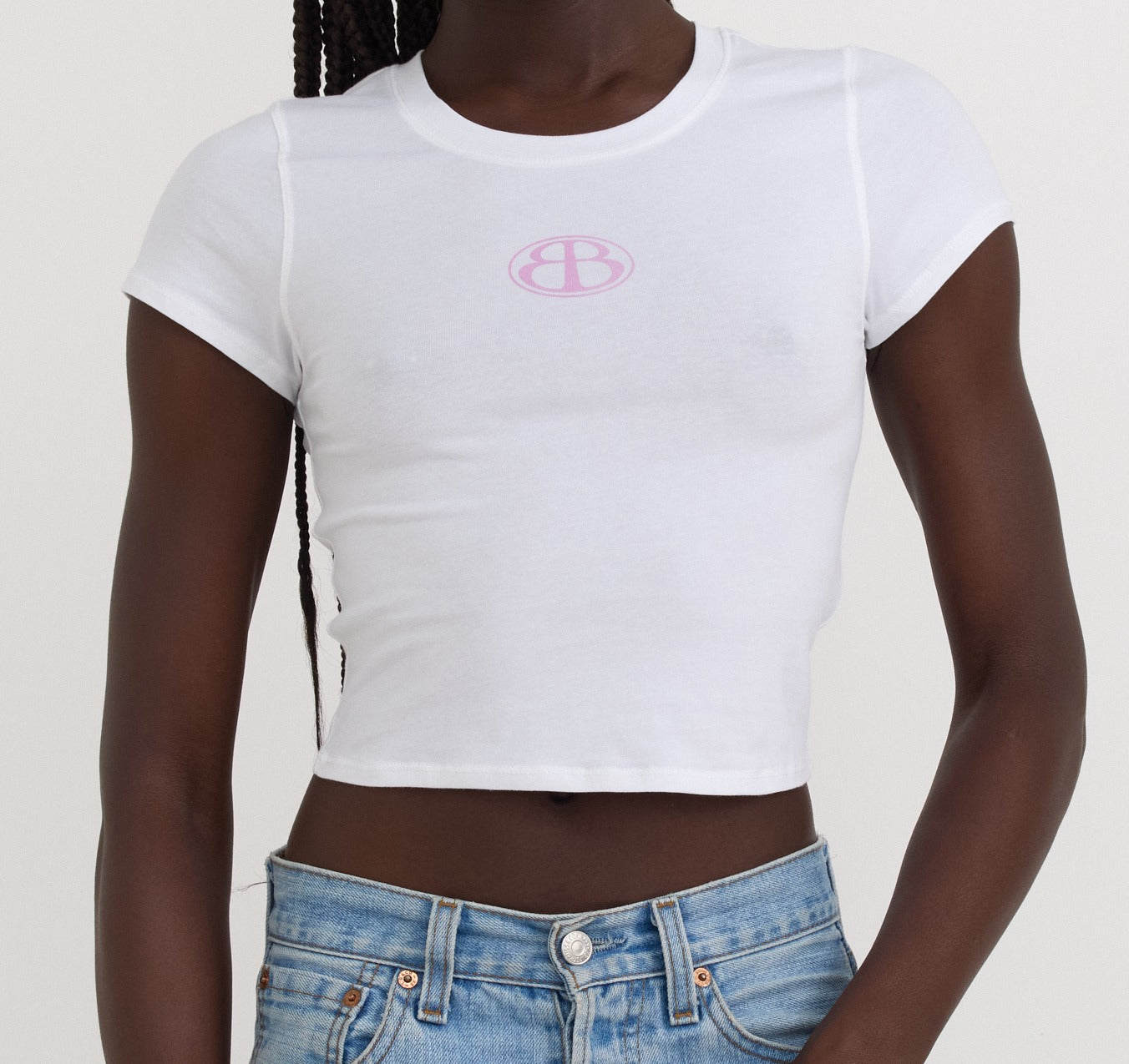 Organic Basics - Core Butterfly Baby Tee - White -