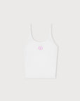 Organic Basics - Core Butterfly Singlet - White -