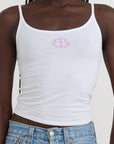 Organic Basics - Core Butterfly Singlet - White -