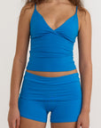 Organic Basics - Core Cami - Azure Blue -