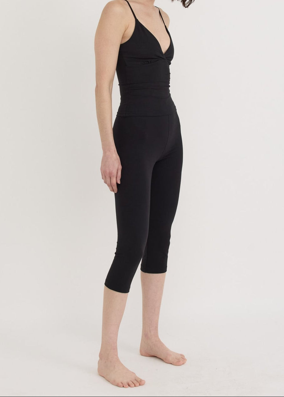 Organic Basics - Core Capri Leggings - Black -
