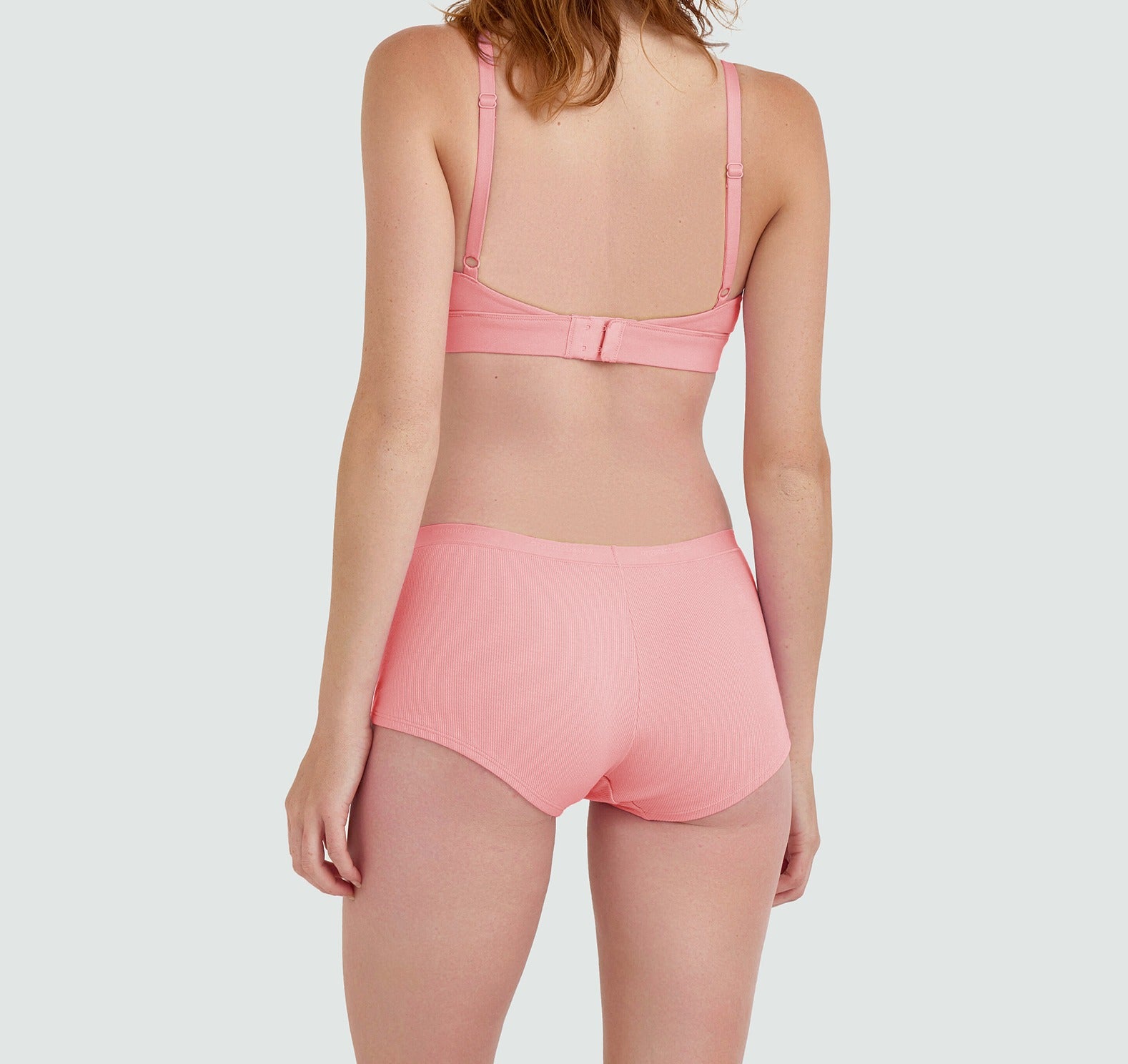 Organic Basics - Core Triangle Bralette - Marshmallow Pink -