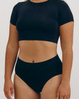 Organic Basics - Smooth Hipster - Black -