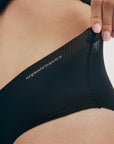 Organic Basics - Naked Rib Hipster - Black -