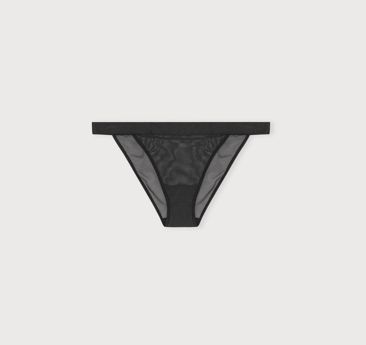Organic Basics - Mesh Tanga Briefs - Black -