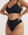 Organic Basics - Smooth Thong 5 Pack - Black -