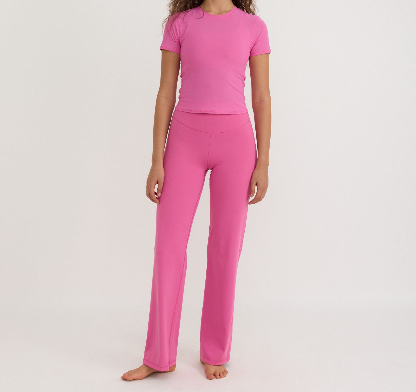 Organic Basics - Active Flare Leggings - Pink -