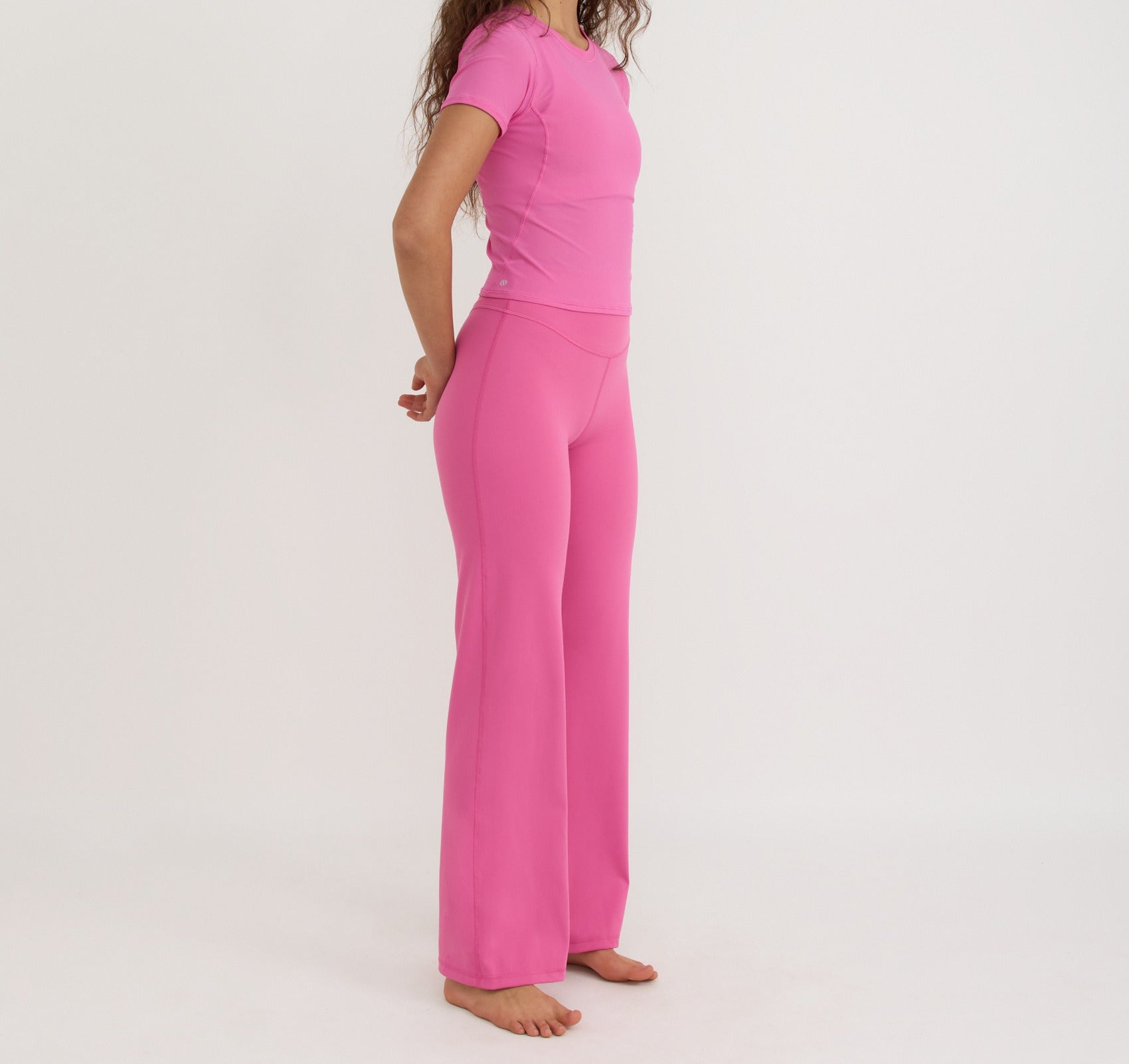 Organic Basics - Active Flare Leggings - Pink -