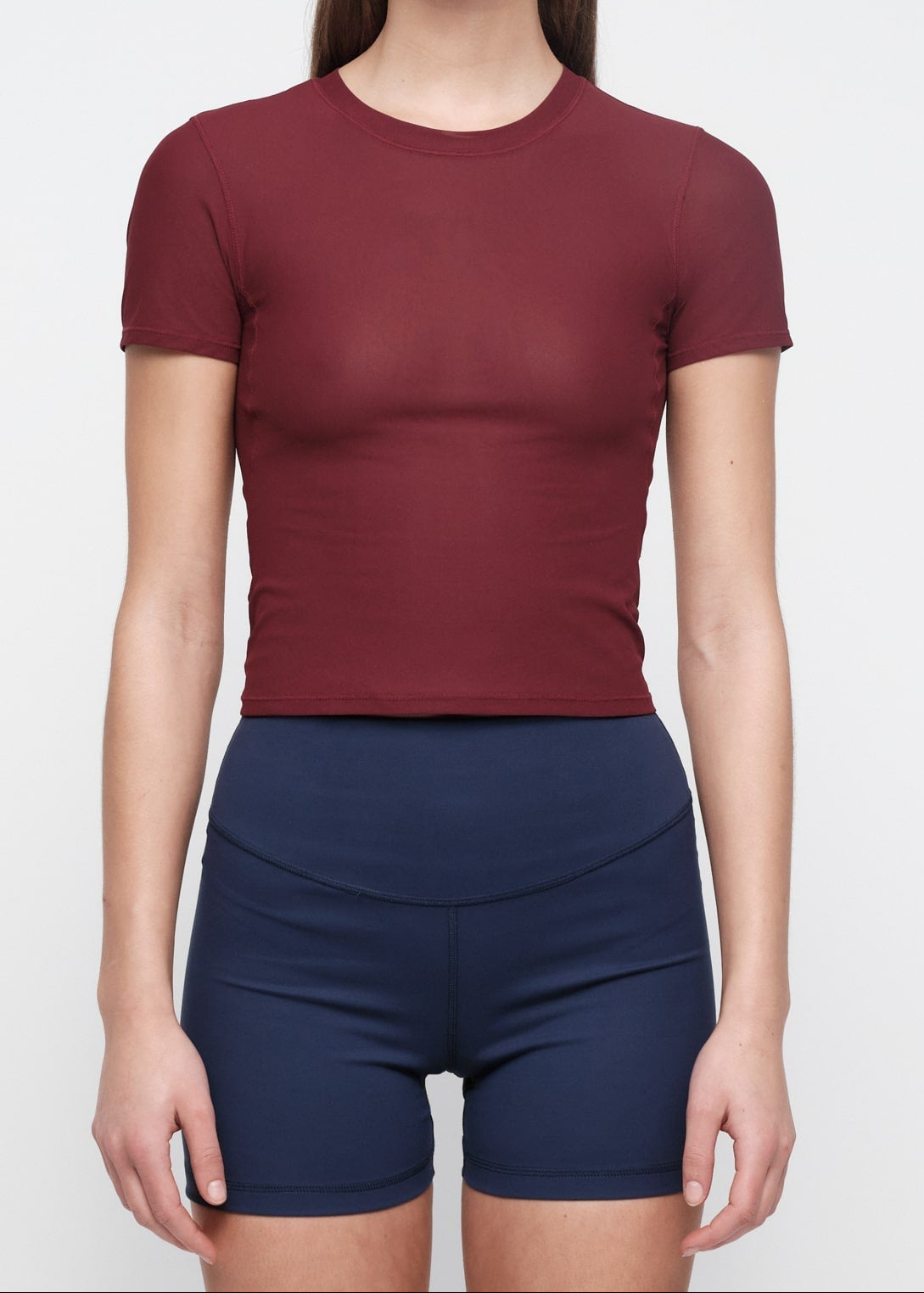 Organic Basics - Active Mesh Tee - Summer Wine -