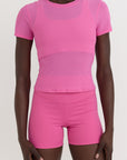 Organic Basics - Active Run Shorts - Pink -