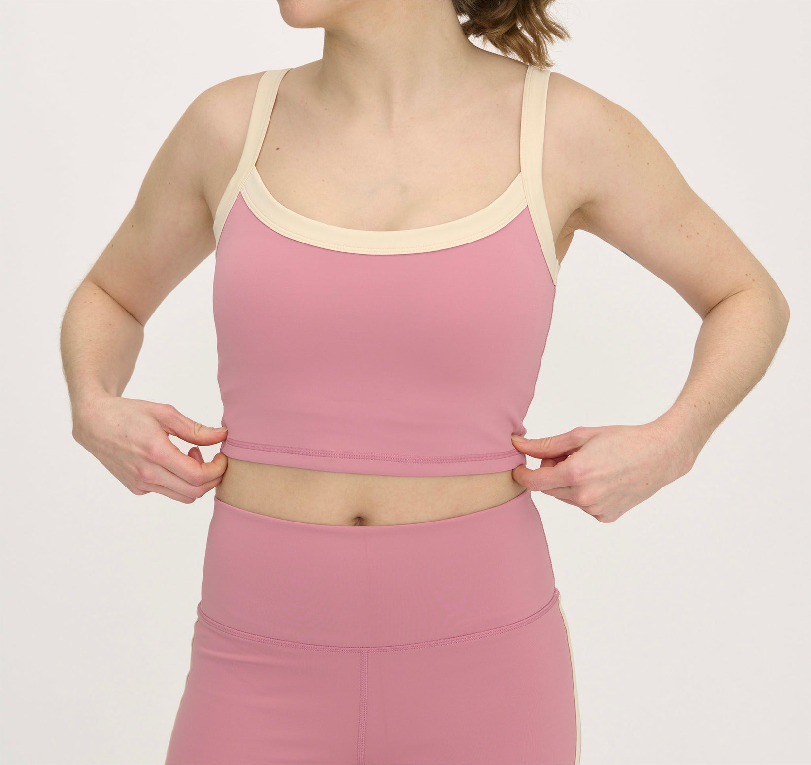 Organic Basics - Active Flow Bra - Canyon Pink -