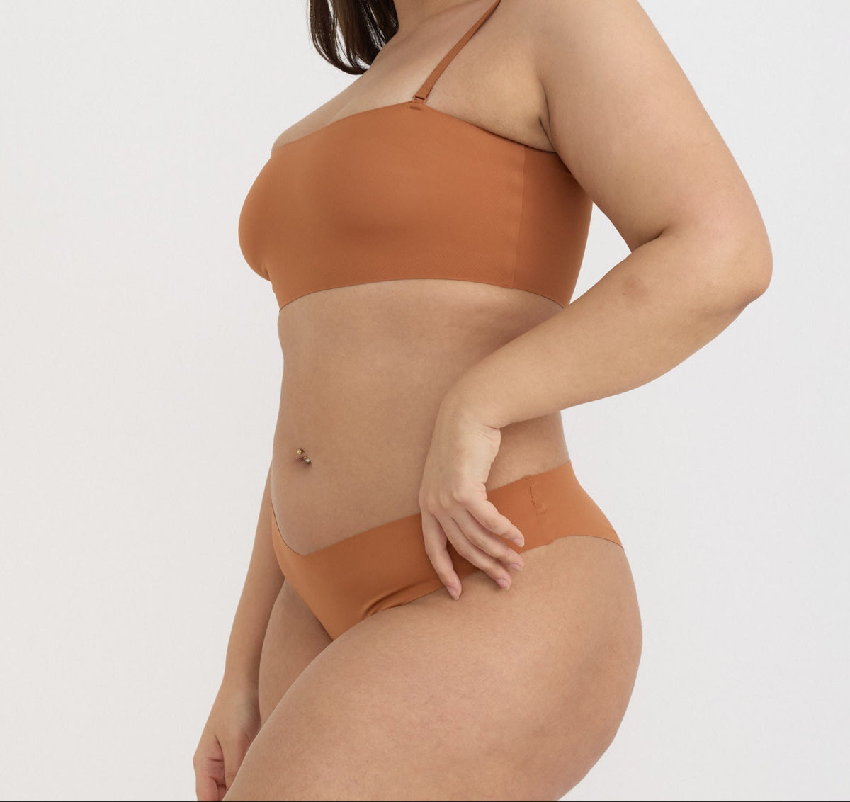 Organic Basics - Bare Cheeky Briefs - Wood -