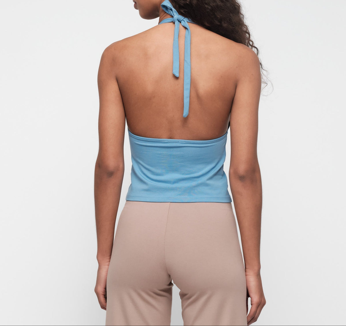 Organic Basics - Core Tie Halter - Scandi Sea -