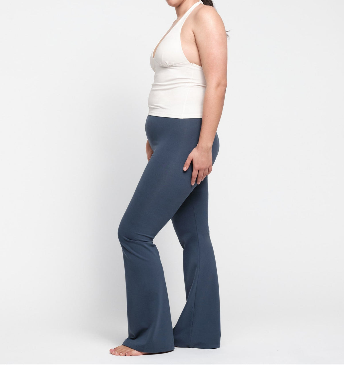 Organic Basics - Core Tie Halter - Steamy -