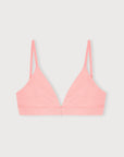 Organic Basics - Core Triangle Bralette - Marshmallow Pink -