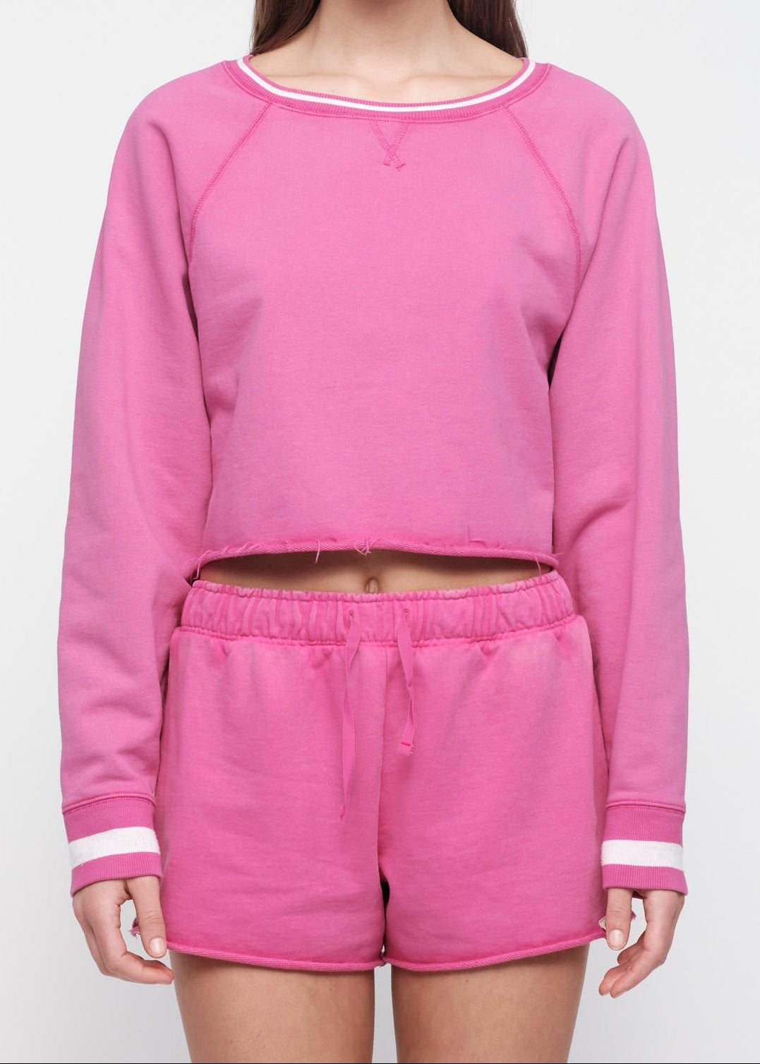 Organic Basics - Weekend Vintage Shorts - Vintage Raspberry -