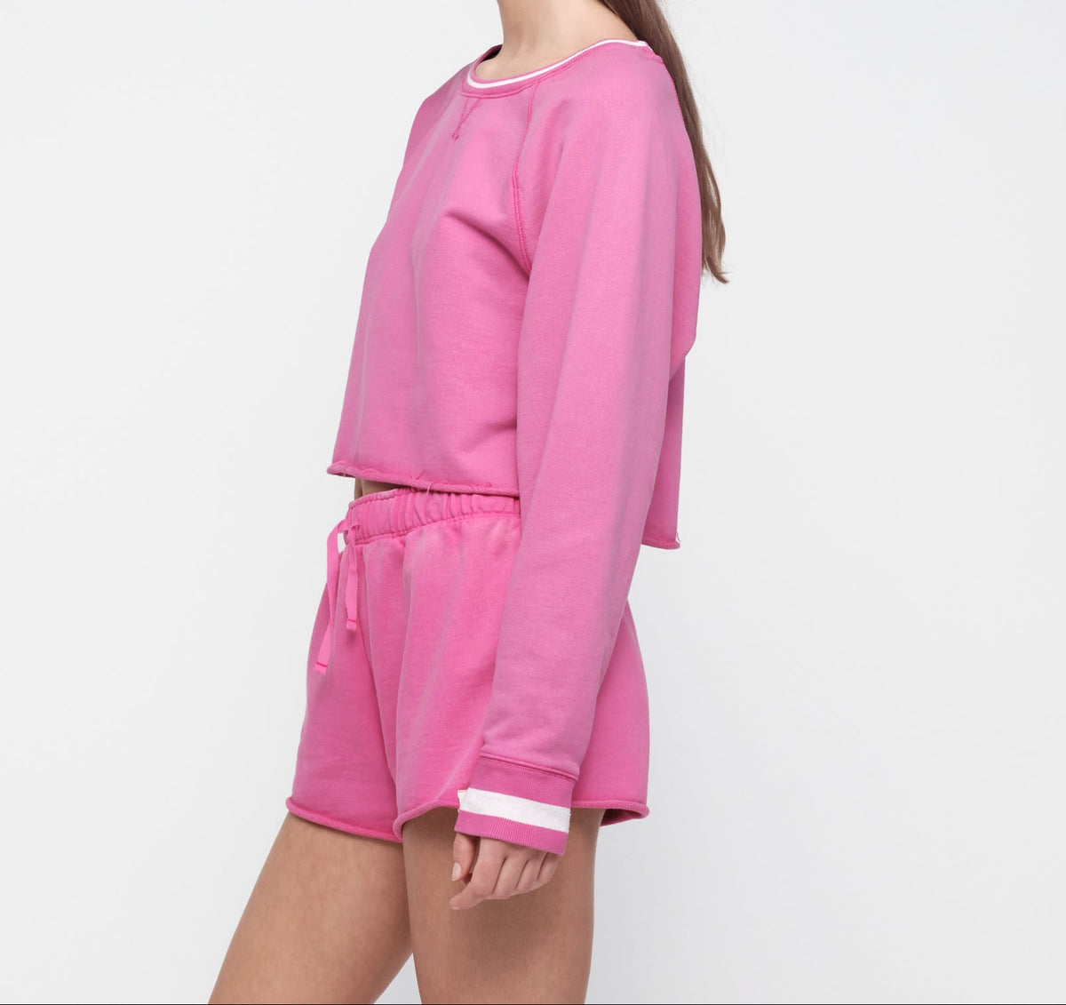 Organic Basics - Weekend Vintage Shorts - Vintage Raspberry -