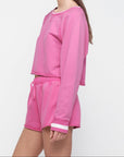 Organic Basics - Weekend Vintage Shorts - Vintage Raspberry -