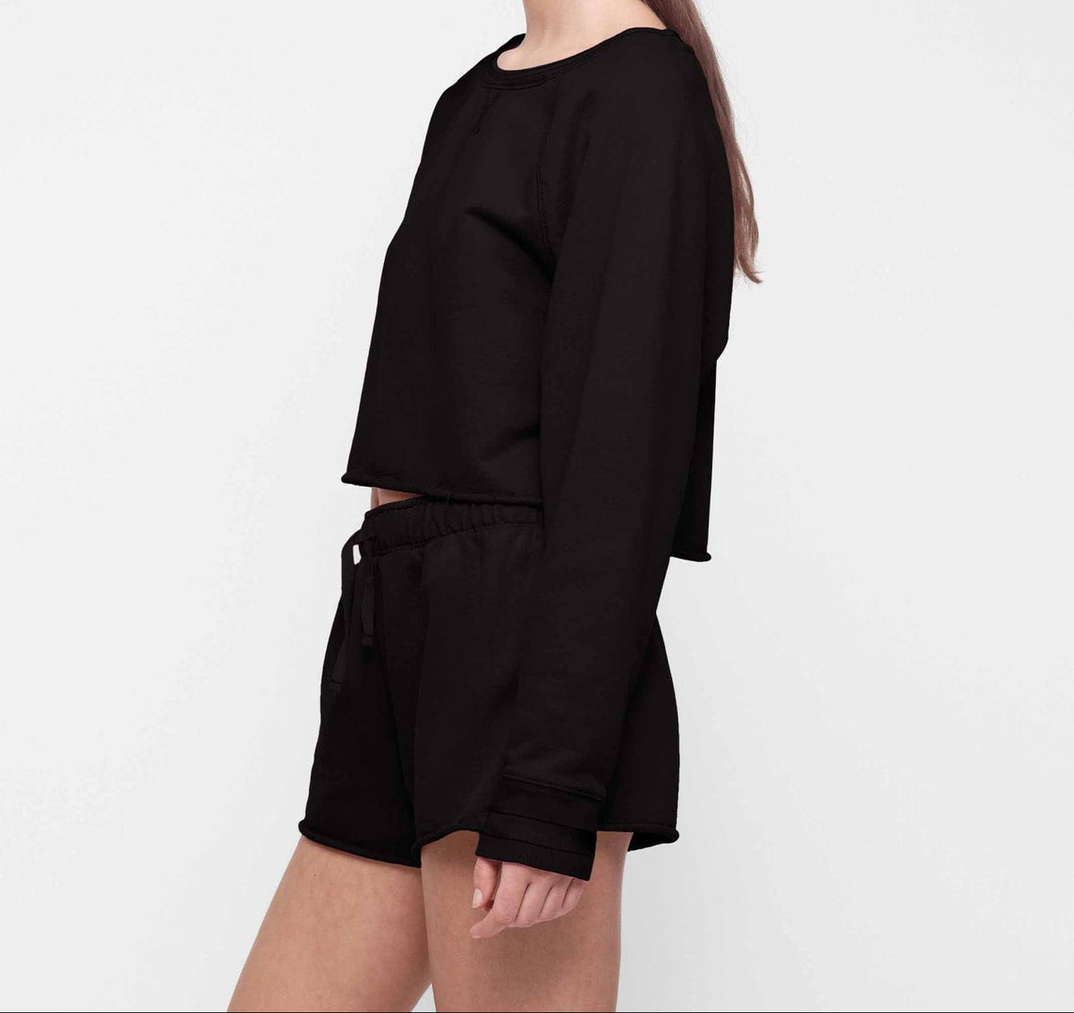 Organic Basics - Weekend Vintage Shorts - Vintage Black -