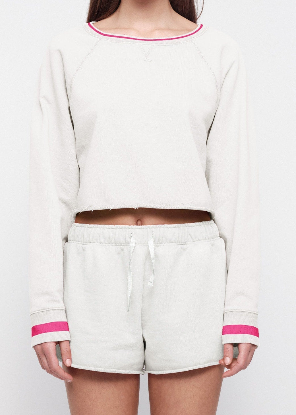 Organic Basics - Weekend Vintage Crewneck - Vintage White -
