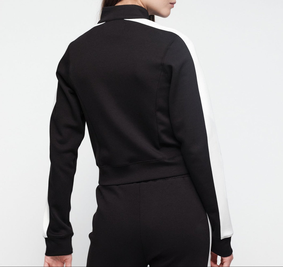 Organic Basics - Track Zip Up Jacket - Black -
