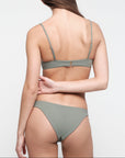 Organic Basics - Swim Scoop Bikini Top - Seaweed -