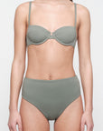Organic Basics - Swim Underwire Bikini Top - Seaweed -
