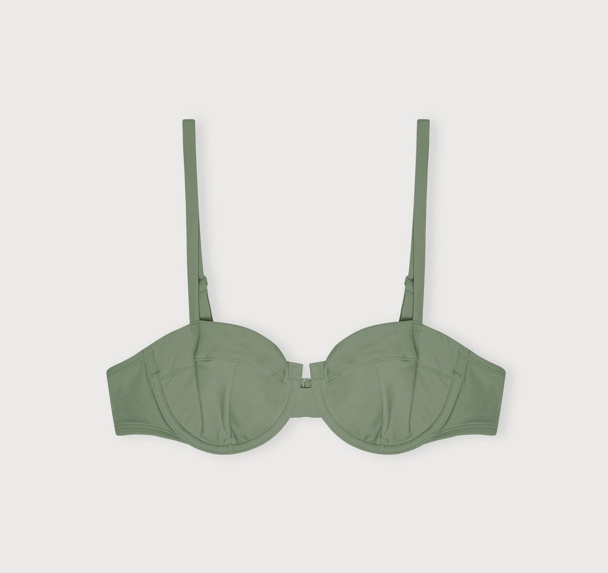 Organic Basics - Swim Underwire Bikini Top - Seaweed -