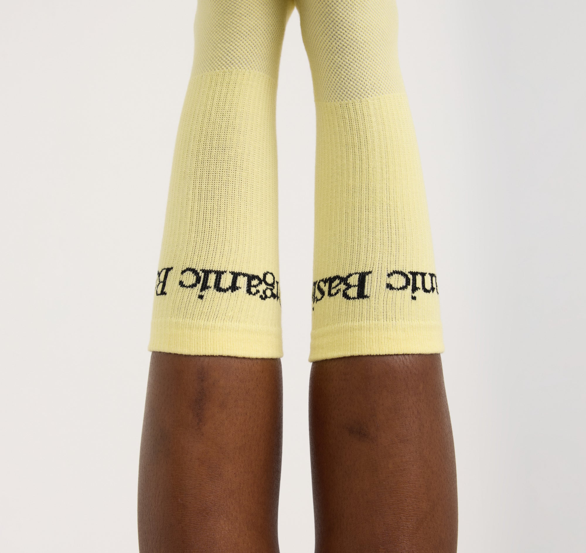 Organic Basics - Core Logo Crew Socks 3-Pack - Elderflower Green -