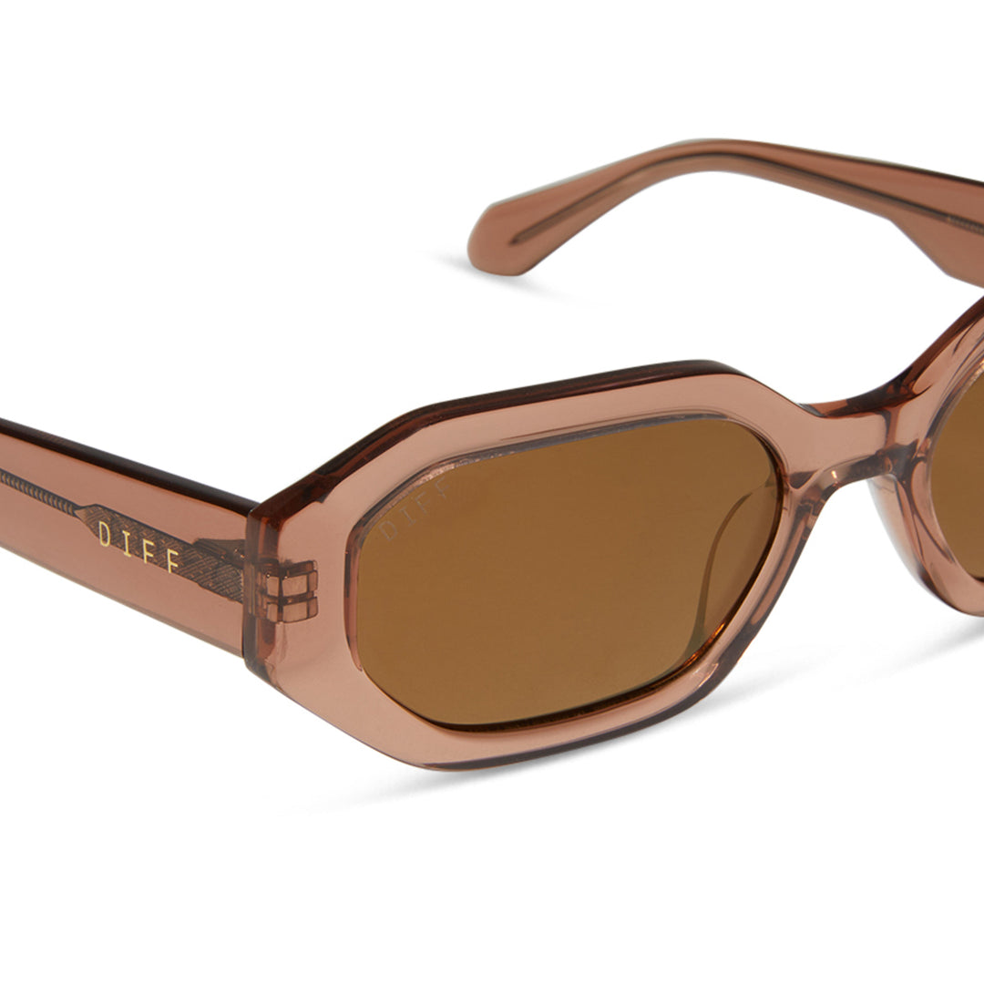 DIFF Eyewear - Allegra Sunglasses - Café Ole -