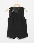 & Other Stories - Marcie Waistcoat - Black -