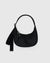 Baggu - Small Recycled Leather Crescent Bag - Black -