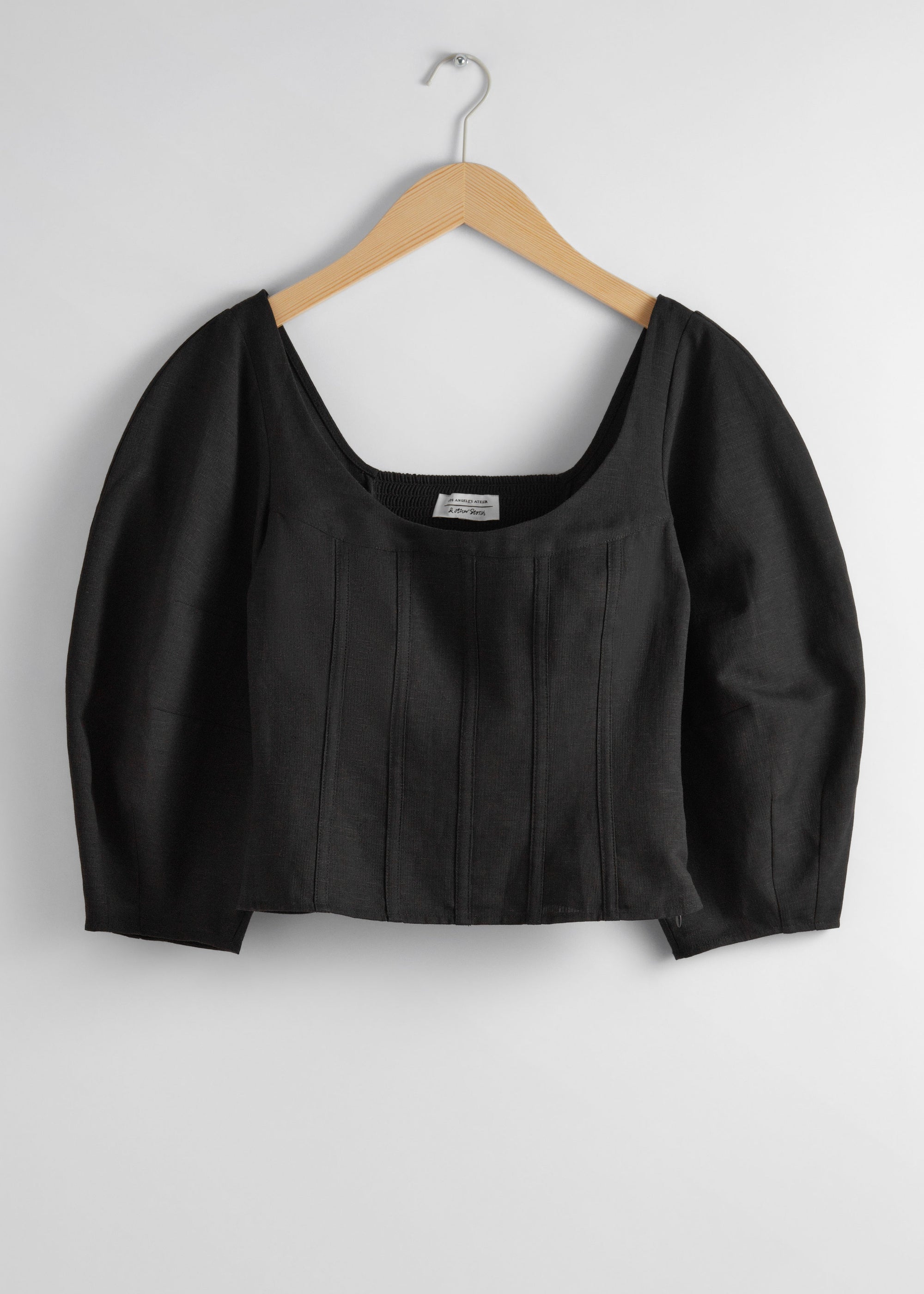& Other Stories - Clare Blouse - Black -