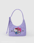 Baggu - Mini Nylon Shoulder Bag - Embroidered Hello Kitty & My Melody -