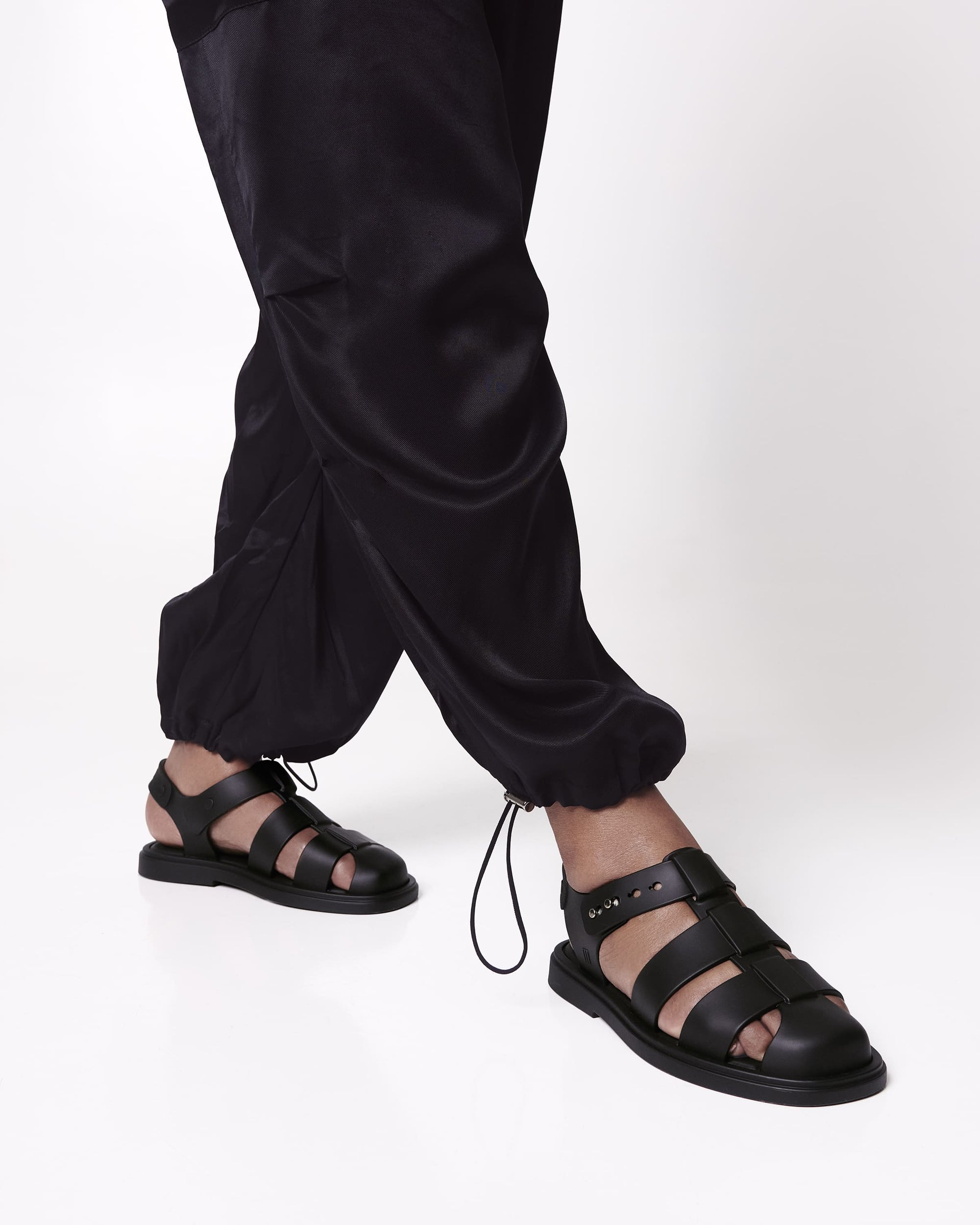 Melissa - Emma Sandal - Black -