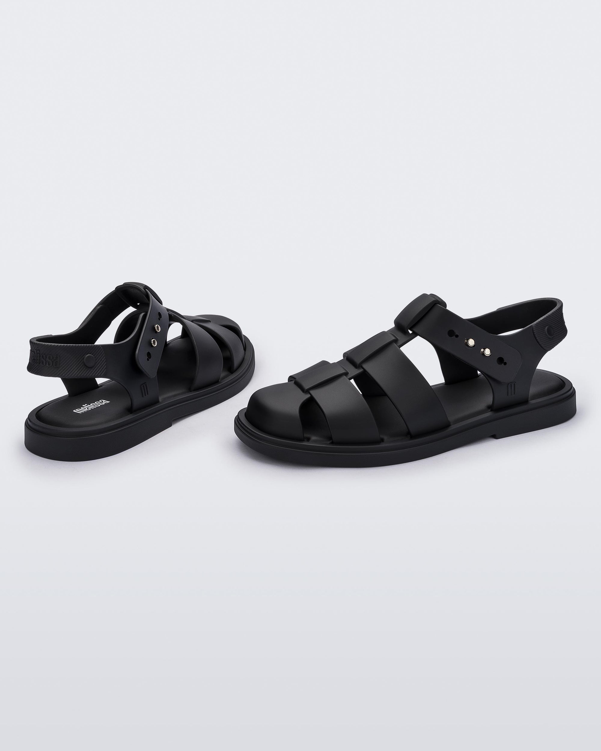 Melissa - Emma Sandal - Black -