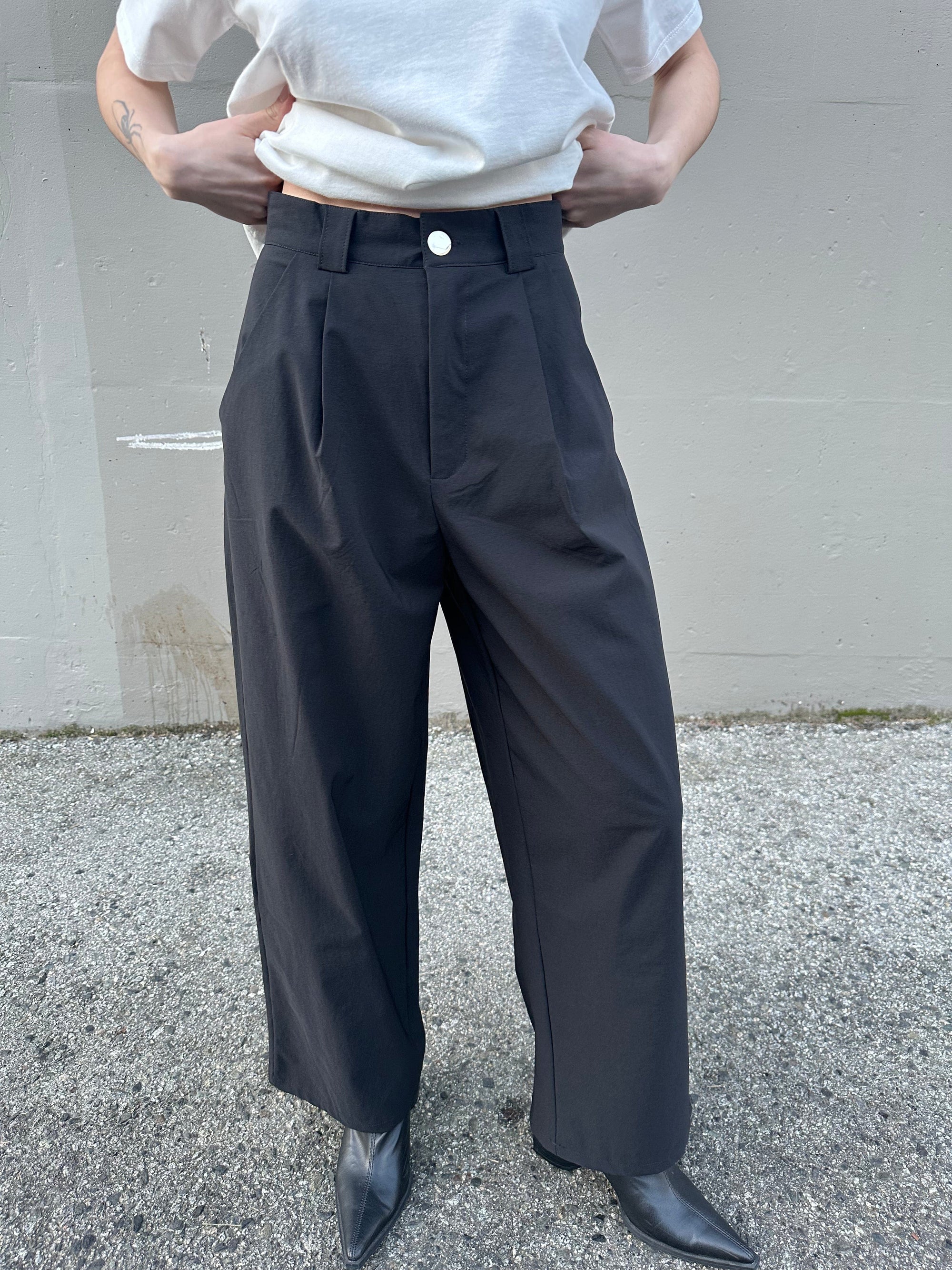 et Tigre - Tommy Pant in Black - S