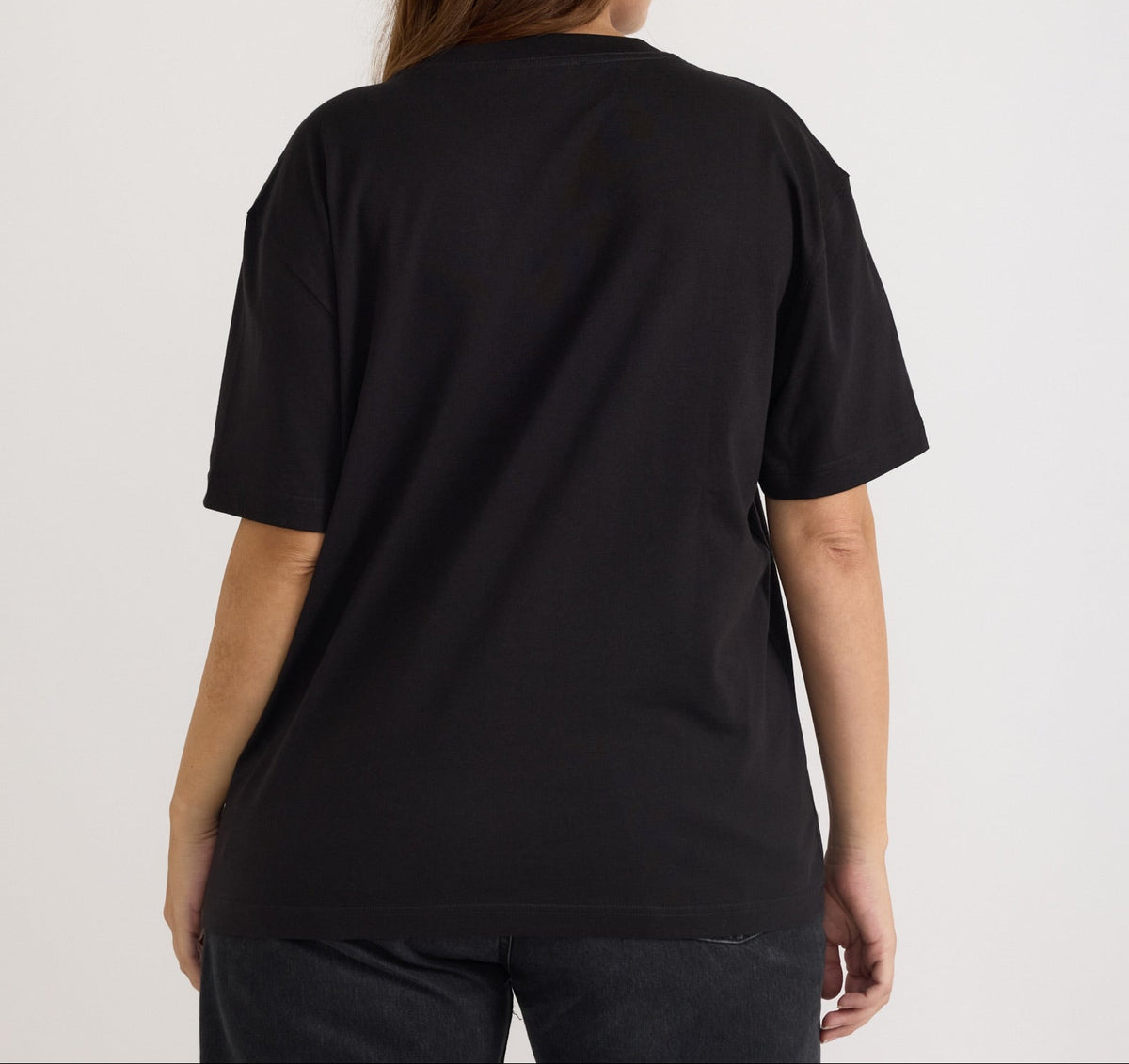 Organic Basics - True Heavy Boxy Tee - Black -
