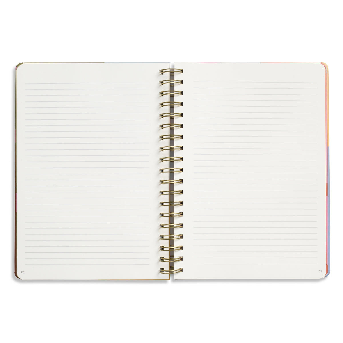 Colorblock Spiral Notebook
