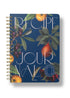 Papier - Botanical Spiral Recipe Journal -
