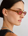 Le Specs - Outta Love Sunglasses - Toffee -