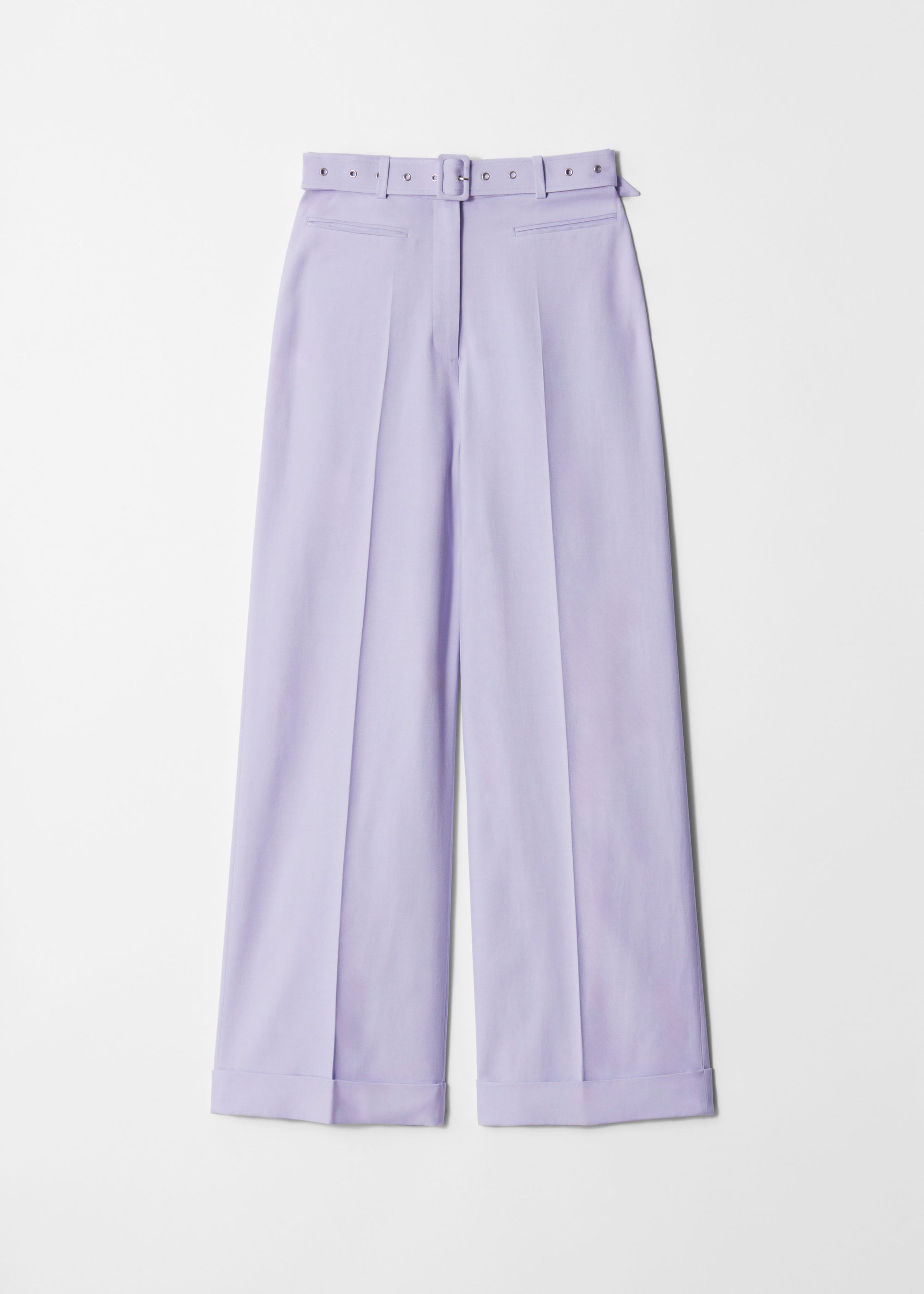& Other Stories - Adwen Trousers Camp - Purple -
