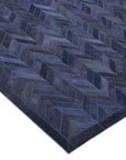 Solo Rugs - Meir Handmade Contemporary Cowhide Area Rug -