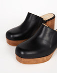 Intentionally Blank - Facts Leather Platform Clog -