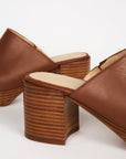 Intentionally Blank - Facts Leather Platform Clog -