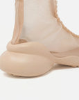FCTRY Lab RUFL Boot Beige - Heel Counter View