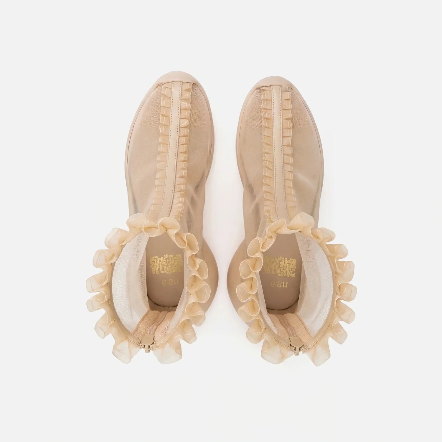 FCTRY Lab RUFL Boot Beige - Top Down View