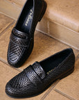 Matisse - Ned Woven Loafer - Black -