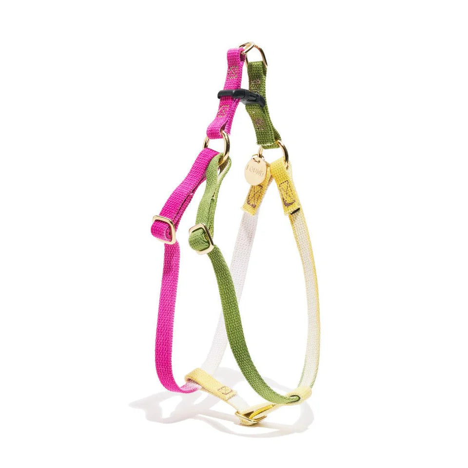 Found My Animal - Cotton Cat & Dog Harness - Radish -